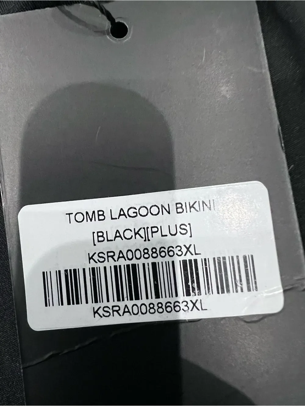 KILLSTAR Tomb Lagoon Bikini Top Size 3X